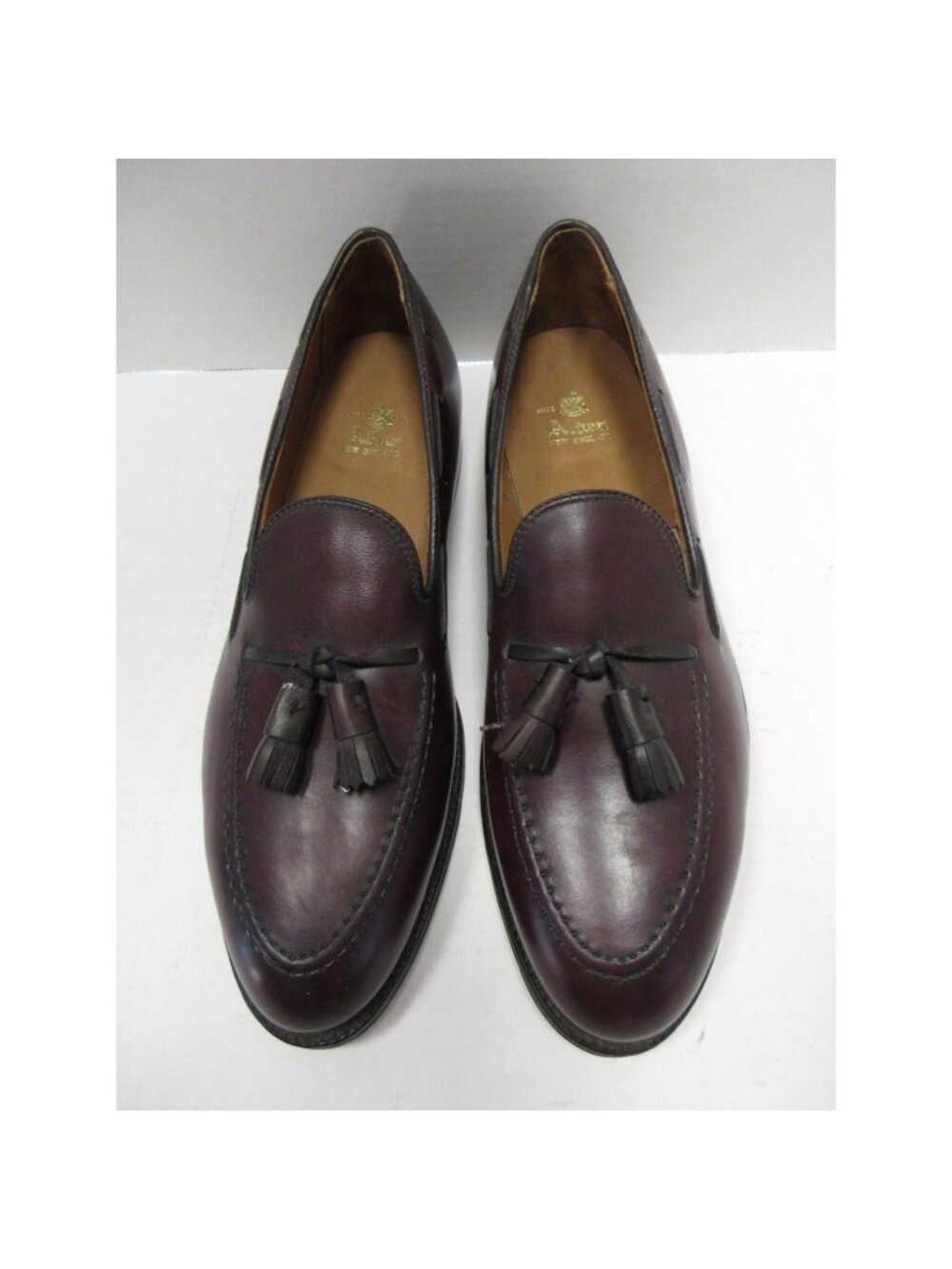 Alden Shoes 11.5 D Red Tassel Loafer Leather 663 Goodyear Welt USA